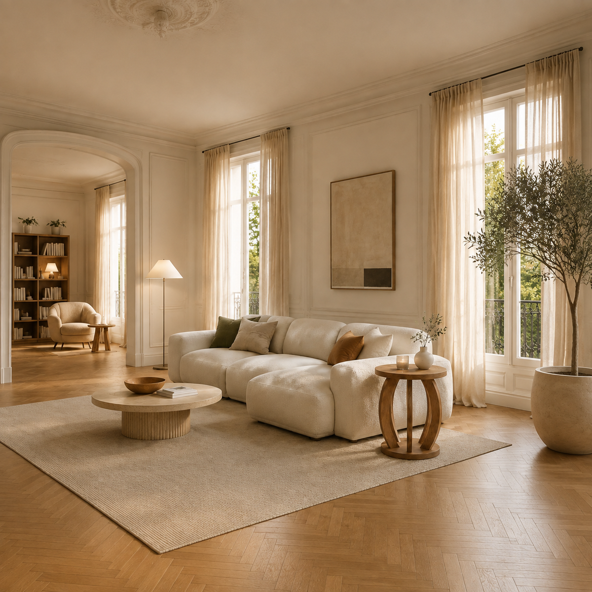 Tables d'appoint bois massif Image